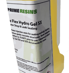 Prime Flex Hydro Gel™ SX polyurethane resin
