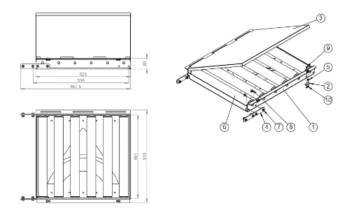 Table module combined for E-450 - Image 2