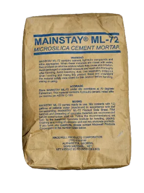 Mainstay® ML-72™ Sprayable Microsilica Restoration Mortar