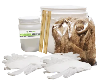 Gushing leak repair kit